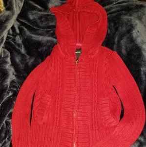 Girls Gap sweater with hood Size 4-5